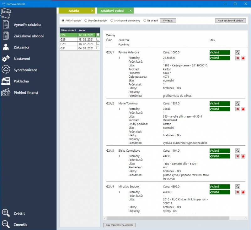 Rámařský software