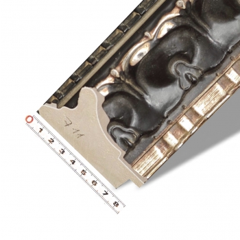 Bologna černo stříbrná